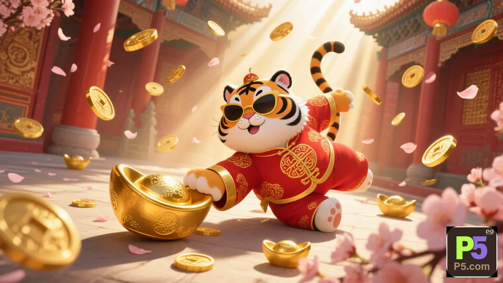 Imagem de tela do aplicativo p5, destacando a confiança em baixar o aplicativo de cassino.